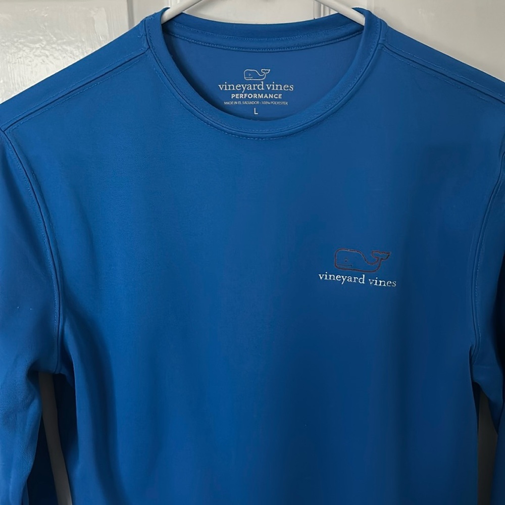 Boys vineyard vines performance, long sleeve tee